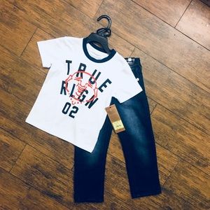 True Religion Shirt and Pants Set sz 4